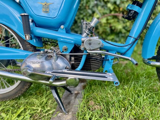 Aermacchi 125 U/N de 1954 – Prototipo, Rara Ligera Italiana, Estado Casi Perfecto